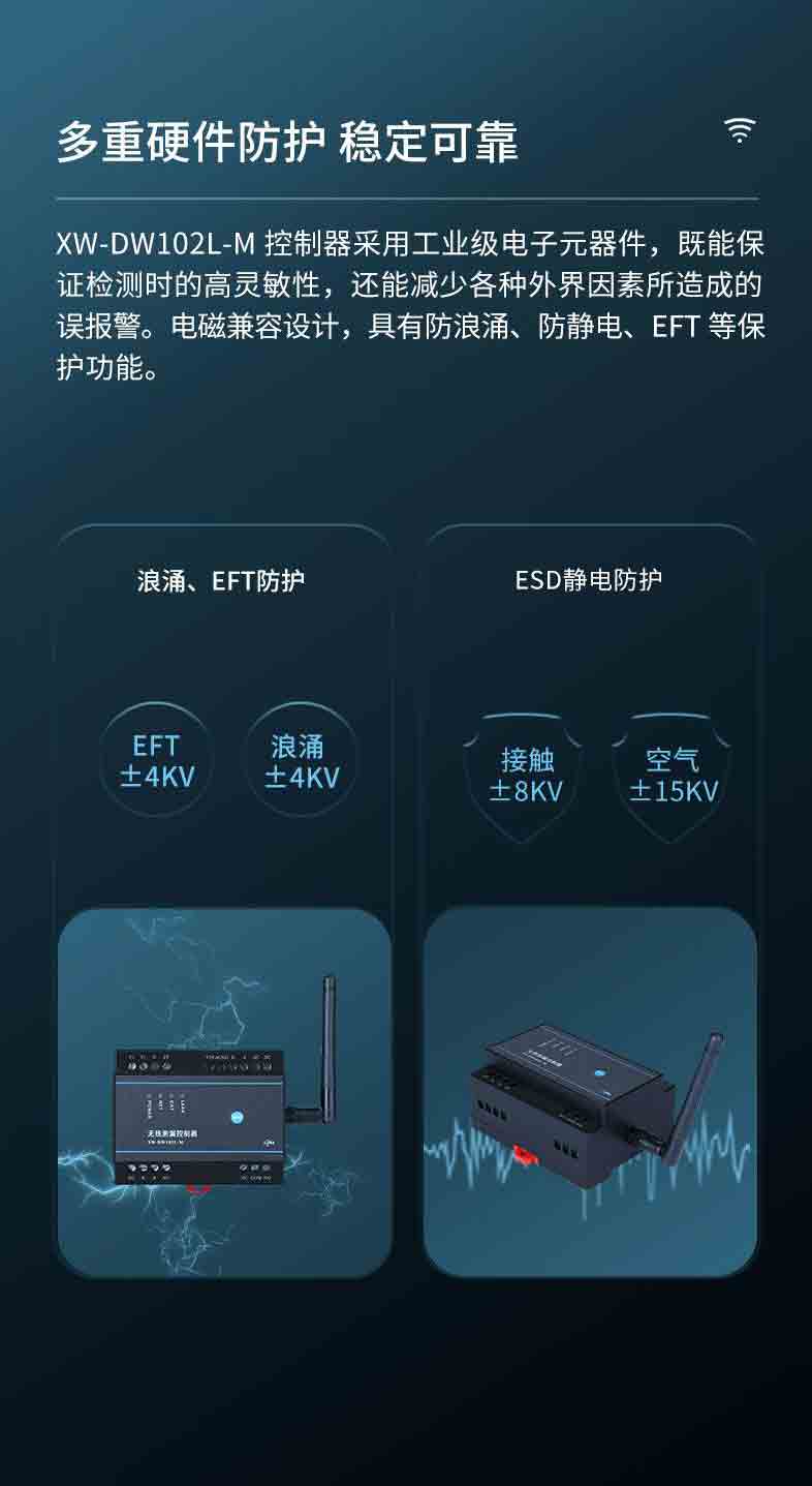 XW-DW102L-M 无线测漏控制器4